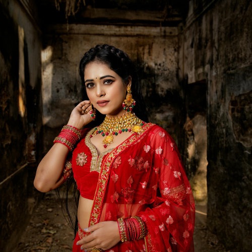 Trending Red Saree
